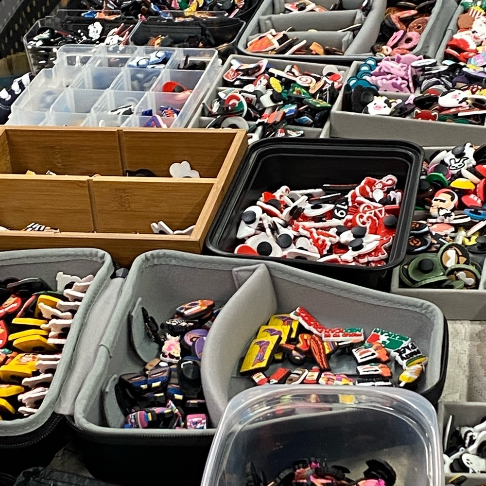 Shoe Charms/Bracelets: Various Colors 5 Charms/Bracelets